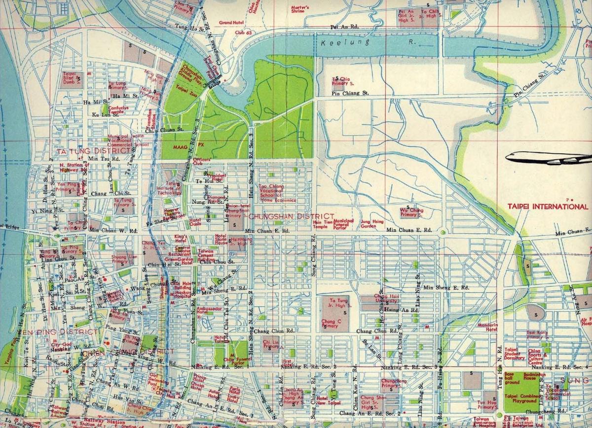kart over shopping Taipei