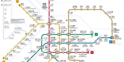 Kart av Taipei jieyun